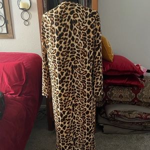 Windsor animal print duster size Medium